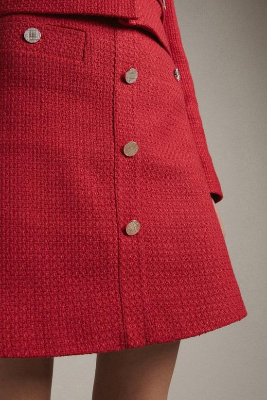 KarenMillen Tweed Tailored A Line Skirt 2