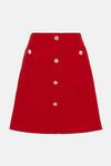 KarenMillen Tweed Tailored A Line Skirt thumbnail 6