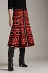 KarenMillen Abstract Jacquard Knitted Midi Skirt thumbnail 4
