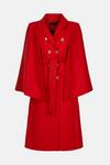 KarenMillen Italian Wool Cashmere Blend Drama Sleeve Coat thumbnail 5