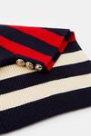 KarenMillen Stripe Knit Military Trim Tabard thumbnail 4