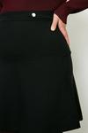 KarenMillen Plus Size Rivet Detail Ponte Mini Skirt thumbnail 2
