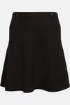 KarenMillen Plus Size Rivet Detail Ponte Mini Skirt thumbnail 5