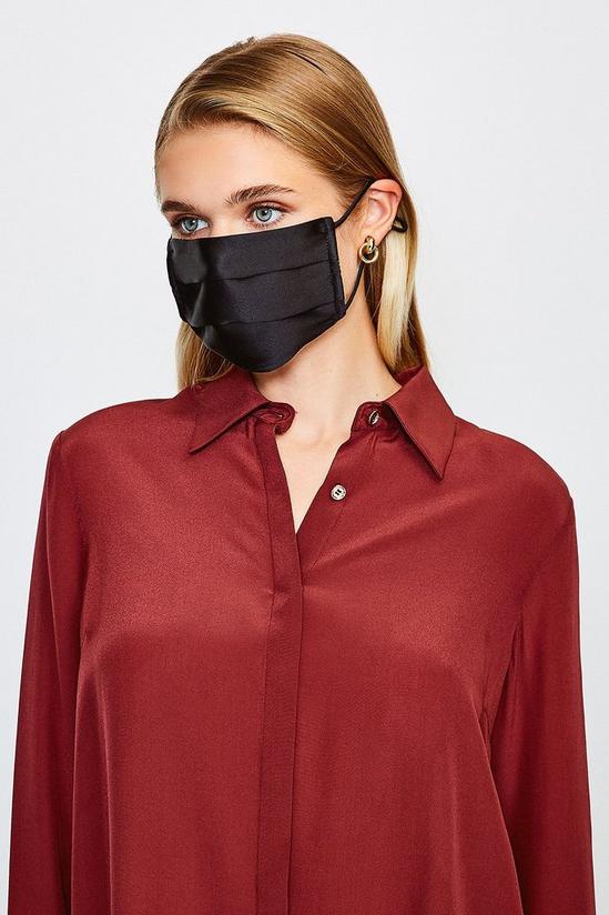 KarenMillen Fashion Silk Face Mask Covering 1