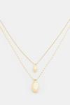 KarenMillen Gold Plated Layered Necklace thumbnail 1