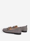 Dorothy Perkins Grey Suedette Lula Snaffle Loafer thumbnail 5