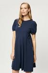 Dorothy Perkins Maternity Navy Short Sleeve T-shirt Dress thumbnail 1