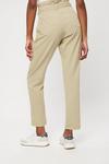 Dorothy Perkins Khaki Casual Belted Trousers thumbnail 3