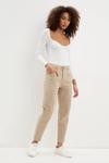 Dorothy Perkins Stone Casual Trousers thumbnail 1