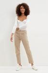 Dorothy Perkins Stone Casual Trousers thumbnail 2