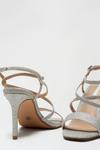 Dorothy Perkins Showcase Silver Snazzy Glitter Sandal thumbnail 3