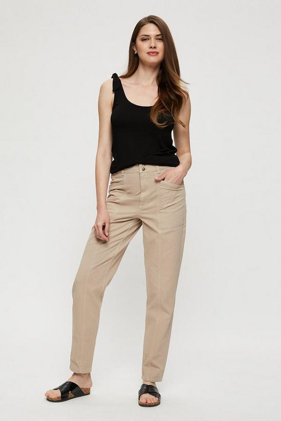 Dorothy Perkins Tall Stone Causal Trousers 1