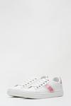 Dorothy Perkins Wide Fit Pink Isle Side Stripe Trainer thumbnail 2