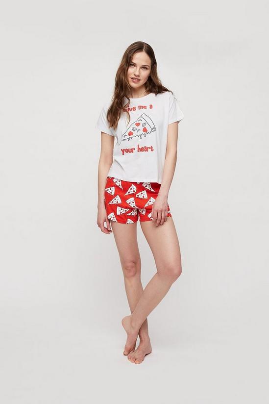 Dorothy Perkins Give Me A Piece Of Your Heart PJ Set 2