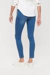 Dorothy Perkins Midwash Frankie Jeans With Slashed Knee thumbnail 3