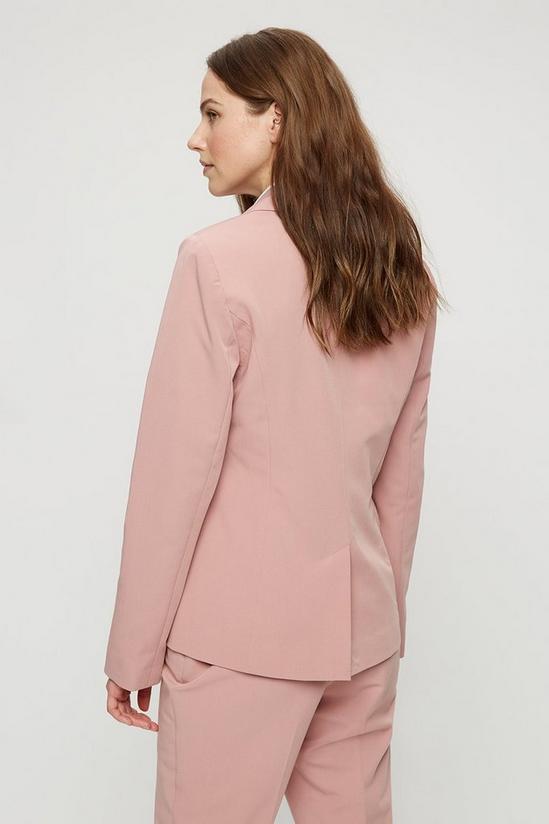 Dorothy Perkins Dusky Pink Tailored Single Breasted Jacket 3