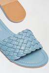 Dorothy Perkins Wide Fit Leather Blue Jangle Weave Sandal thumbnail 3