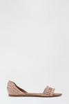 Dorothy Perkins Leather Pink Jingly Weave Sandals thumbnail 2
