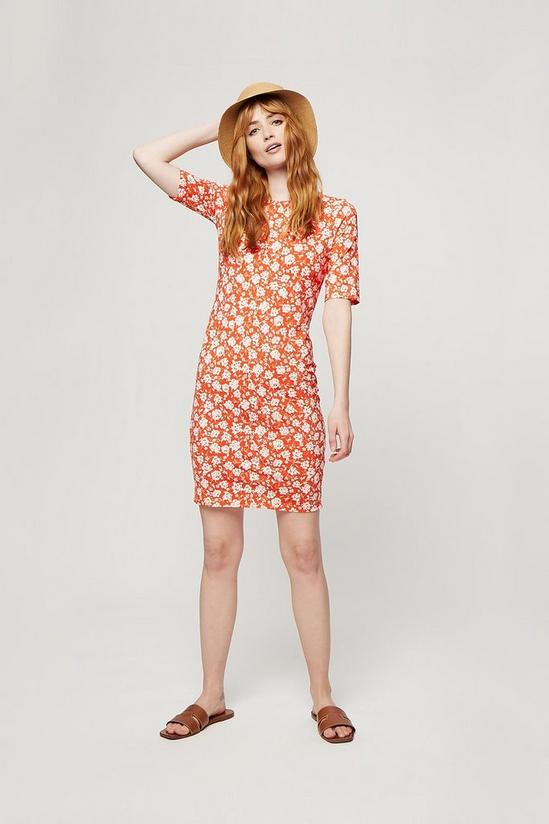 Dorothy Perkins Red Floral Bodycon Dress 2