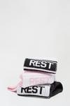 Dorothy Perkins Pink Rest Crew Socks thumbnail 2