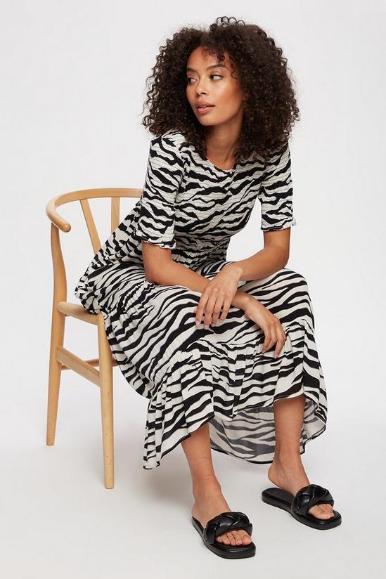 Dorothy Perkins Zebra Midi Dress 1