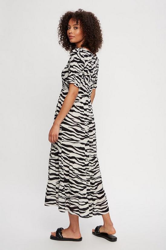 Dorothy Perkins Zebra Midi Dress 3