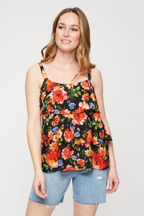 Dorothy Perkins Bright Floral Tiered Cami 1