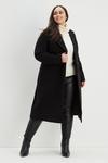 Dorothy Perkins Curve Belted Buckle Detail Formal Coat thumbnail 2