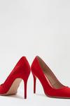Dorothy Perkins Red Draya Pointed Toe Court Shoe thumbnail 3