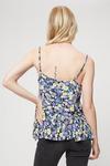 Dorothy Perkins Purple Yellow Floral Tiered Cami Top thumbnail 3
