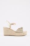 Dorothy Perkins Radiant Braided Knot Wedge Sandals thumbnail 2