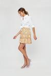 Dorothy Perkins Ditsy Tiered Hem Textured Mini Skirt thumbnail 1