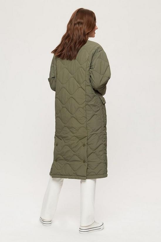 Dorothy Perkins Quilted Long Padded Coat 3