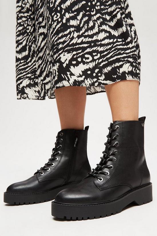 Dorothy Perkins Love Our Planet Cobey Lace Up Boots 3