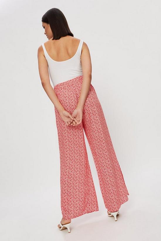 Dorothy Perkins Red Ditsy Palazzo Trouser 3