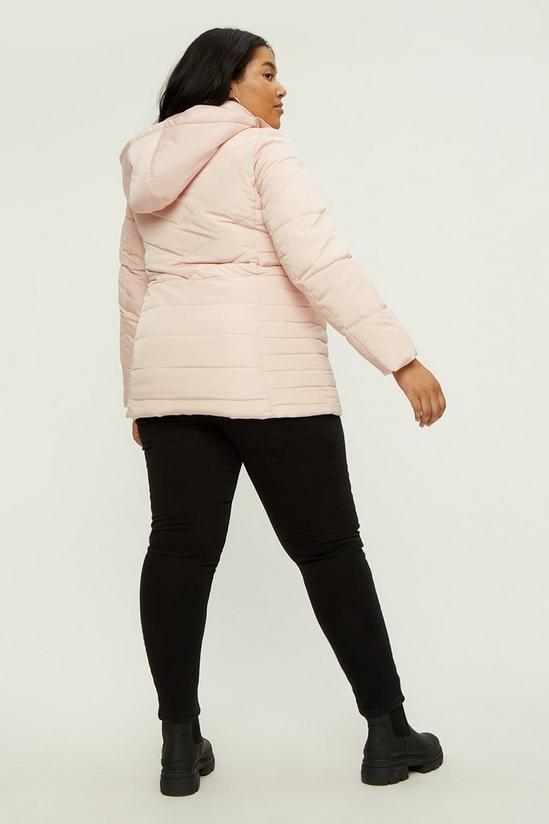 Dorothy Perkins Curve Quilted Short Padded Jacket 3