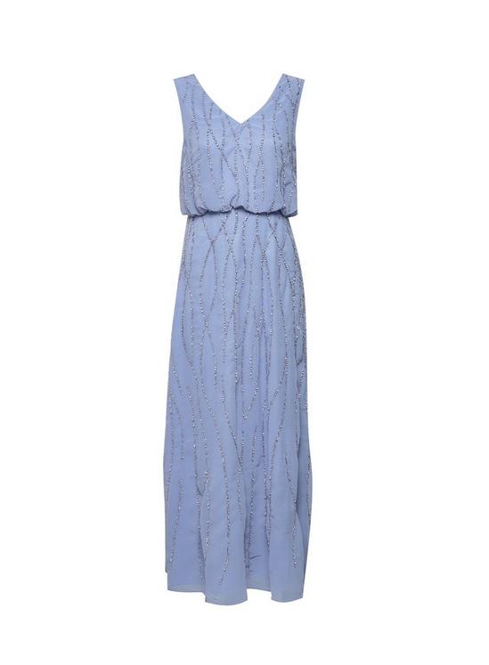 Dorothy Perkins Petite Blue Bridesmaid Morgan Maxi Dress 2