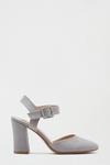 Dorothy Perkins Wide Fit Grey Date Court Shoe thumbnail 1