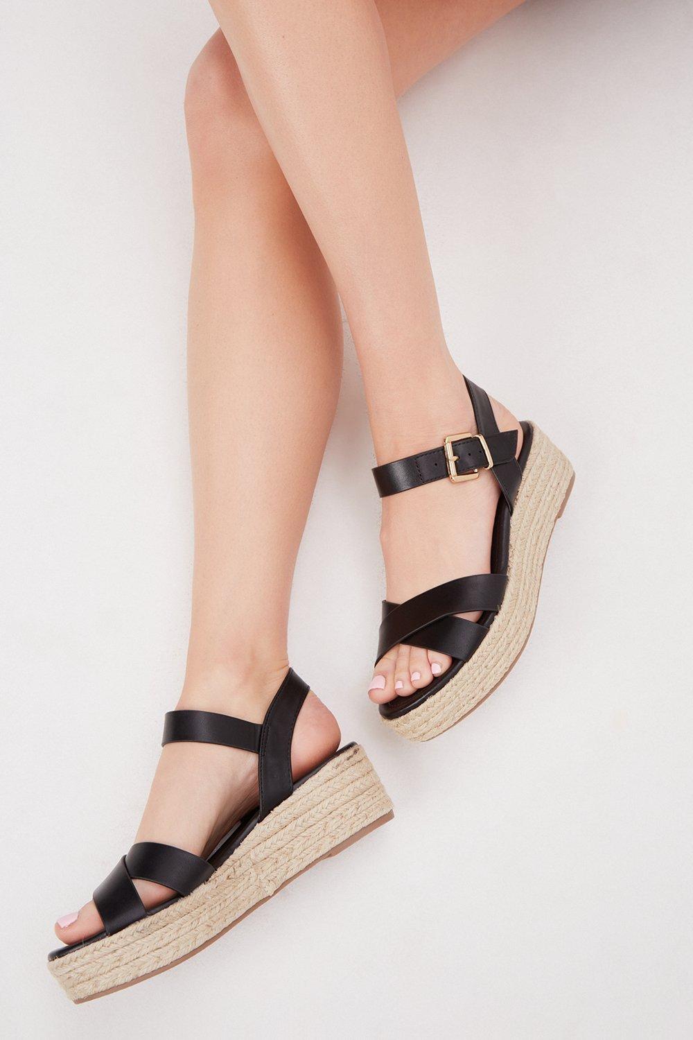 Debenhams wedge outlet sandals sale