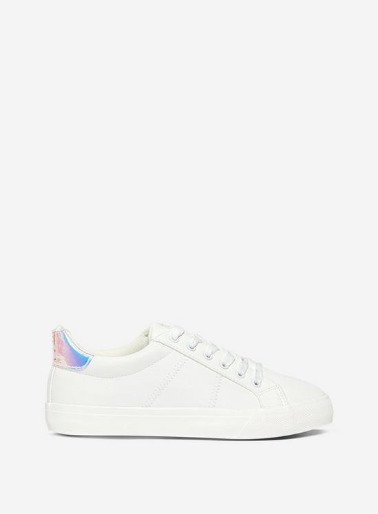 Dorothy Perkins White Ink Trainers 2