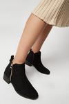 Dorothy Perkins Black Macro Side Zip Ankle Boot thumbnail 3
