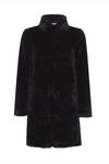Dorothy Perkins Petites Black Faux Fur Coat thumbnail 5