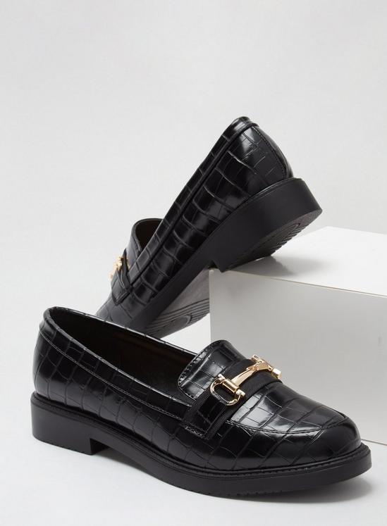Dorothy Perkins Black Liberty Loafers 3