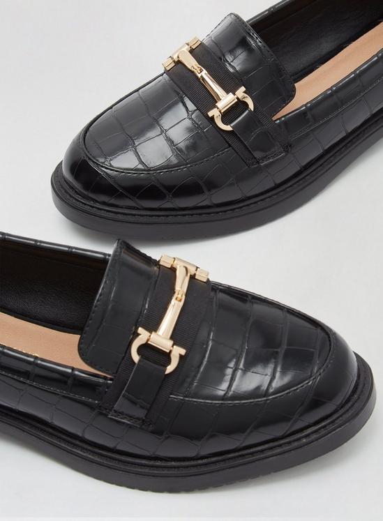 Dorothy Perkins Black Liberty Loafers 4