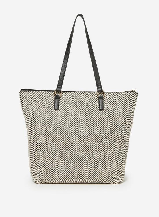 Dorothy Perkins Black Beach Shopper Bag 4
