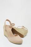 Dorothy Perkins Wide Fit Blush Drifter Wedge Court Shoe thumbnail 4