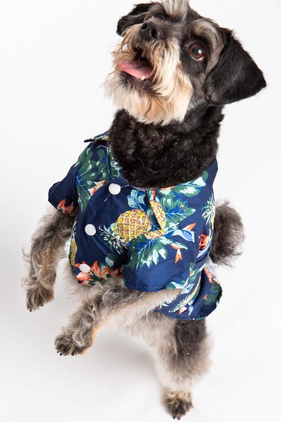 Dorothy Perkins Navy Hawaiian Dog Shirt 2