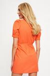 Dorothy Perkins Orange Shirt Mini Dress thumbnail 3