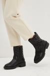 Dorothy Perkins Comfort Wide Fit Amelia Quilted Buckle Boots thumbnail 2