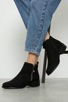 Dorothy Perkins Mable Side Zip Ankle Boots thumbnail 1